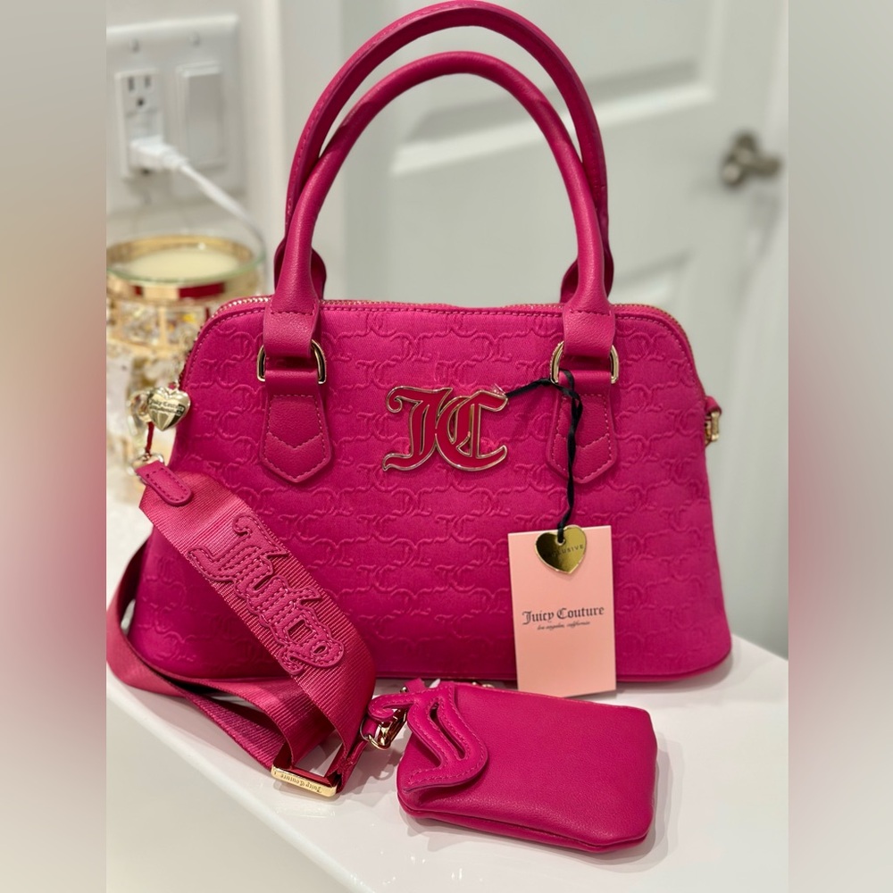 NEW Pink Juicy Couture Satchel 💖